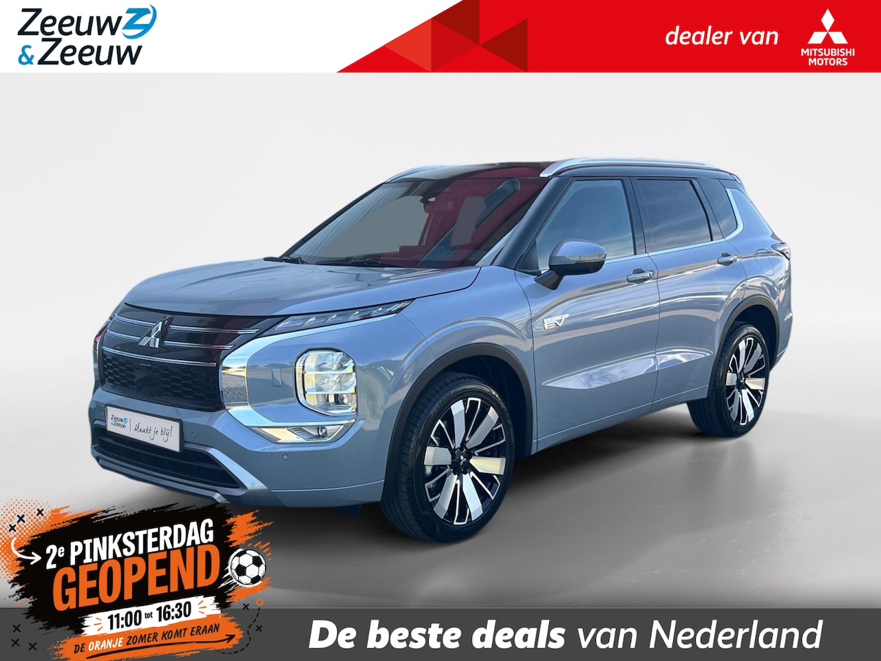 Mitsubishi Outlander - 2.4 PHEV Instyle+ € 7.500 euro korting eigen voorraad| 8 jaar garantie| Snel leverbaar | T - AutoWereld.nl