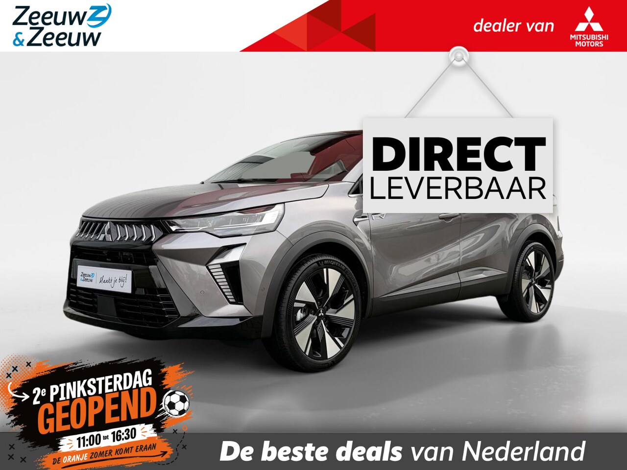 Mitsubishi Grandis - 1.8 HEV Instyle |Registratiekorting €4000,- |Lederen Bekleding| Panoramisch dak| Stoel/Stu - AutoWereld.nl