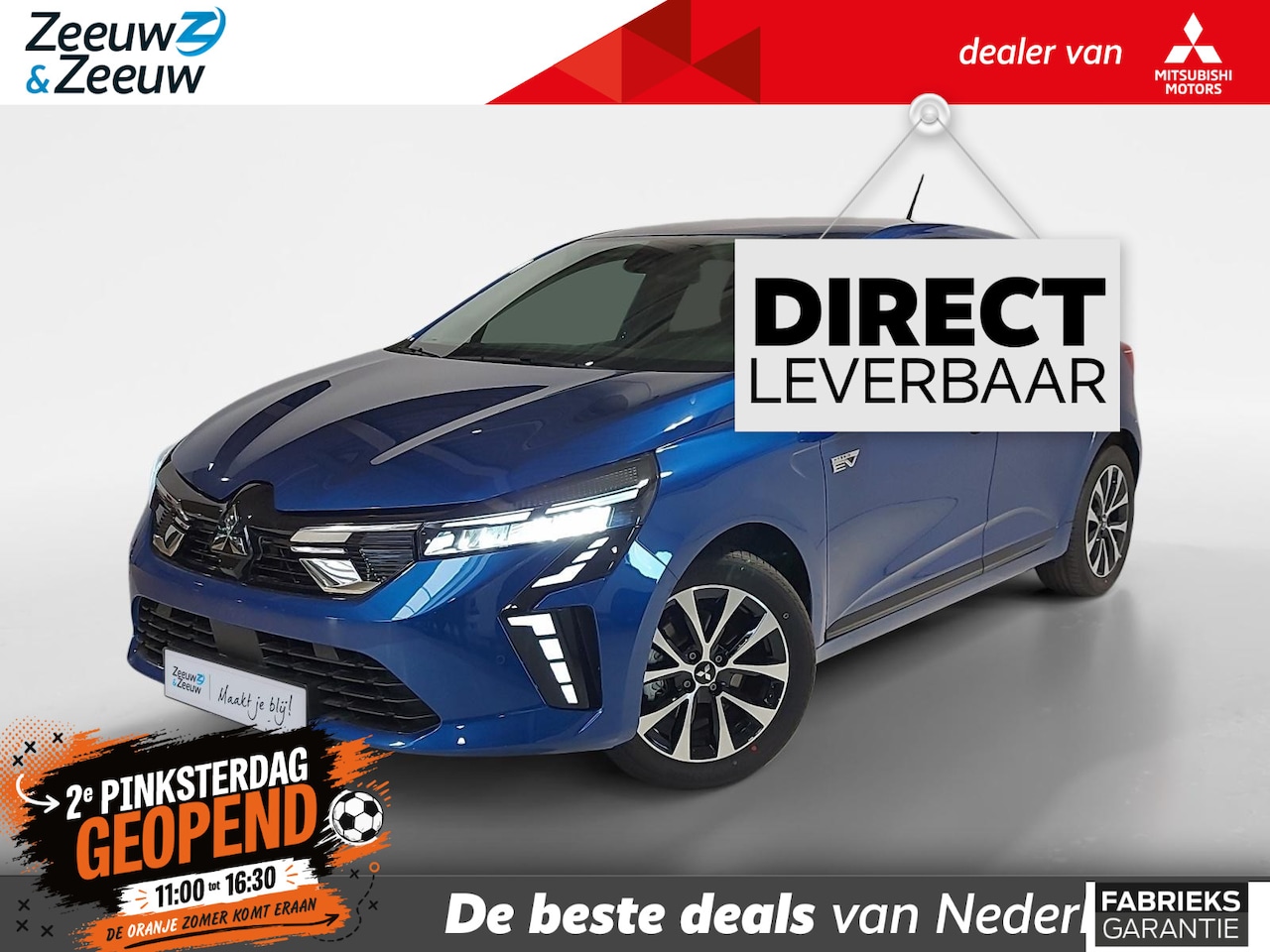 Mitsubishi Colt - 1.6 HEV Intense | €4000,-  Korting | OP = OP | 8 jaar garantie | - AutoWereld.nl
