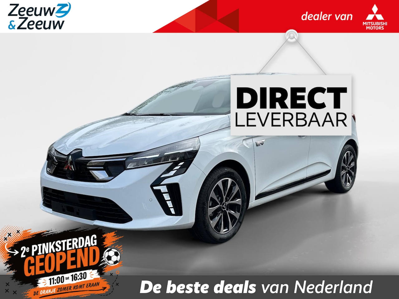 Mitsubishi Colt - 1.6 HEV Intense 8 jaar garantie  NU 4000,- VOORRAAD KORTING  CAMERA | CLIMATE | CRUISE | A - AutoWereld.nl