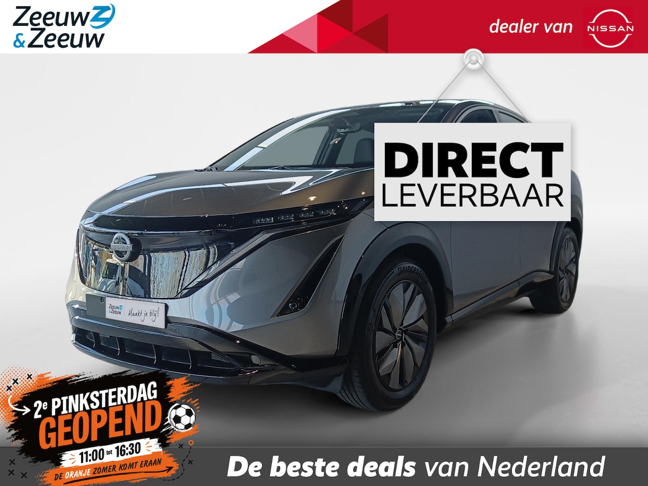 Nissan Ariya - Limited Edition 91 kWh *Navigatie*parkeersensoren voor&achter*2 laadkabels*snelladen*LMwie - AutoWereld.nl