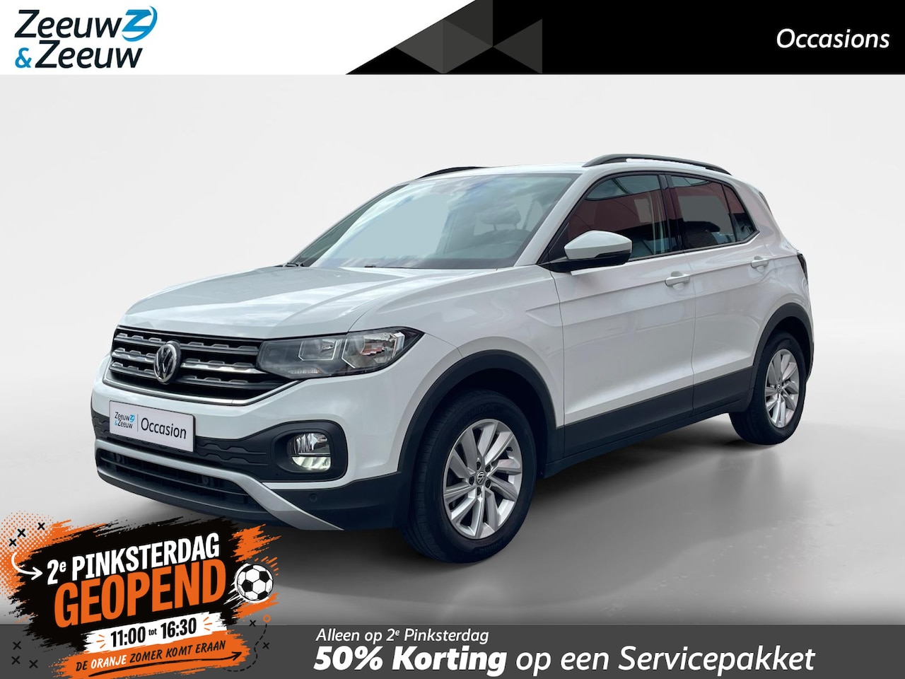 Volkswagen T-Cross - 1.0 TSI Life | Adaptieve cruise control| Climate control| Parkeersensoren v+a | Android au - AutoWereld.nl