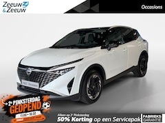 Nissan Qashqai - 1.3 MHEV Xtronic N-Connecta 158PK AUTOMAAT + Cold Pack (stoel- stuur en voorruitverwarming