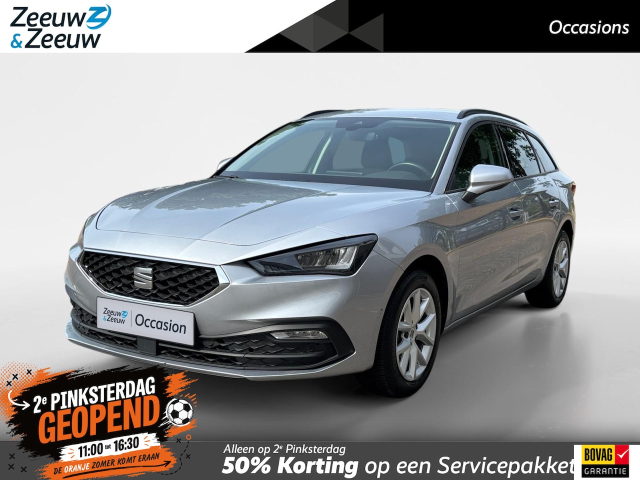 SEAT Leon Sportstourer - 1.0 eTSI Style Business Intense | All Season banden | Cruise Control | Climate Control | N - AutoWereld.nl