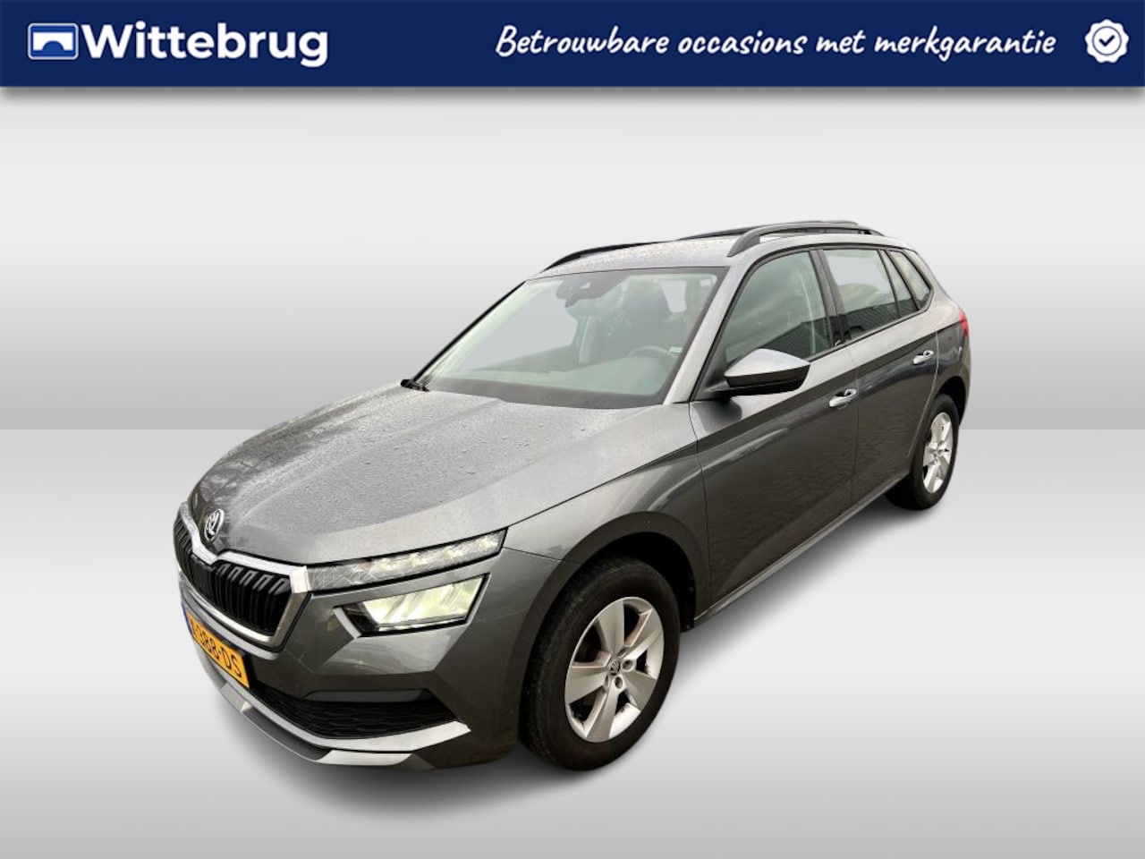 Skoda Kamiq - 1.0 TSI Ambition / AUTOMAAT/ CRUISE/ SMARTLINK/ LED/ AIRCO/ 16" LMV - AutoWereld.nl