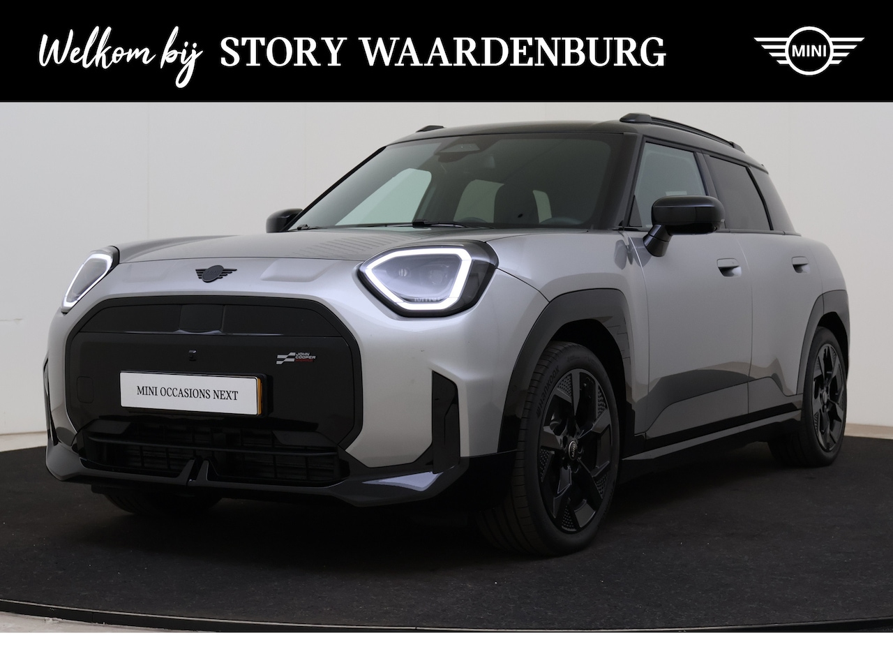 MINI Aceman - SE / John Cooper Works / Pakket XL / 18" JCW Slide Spoke black - AutoWereld.nl