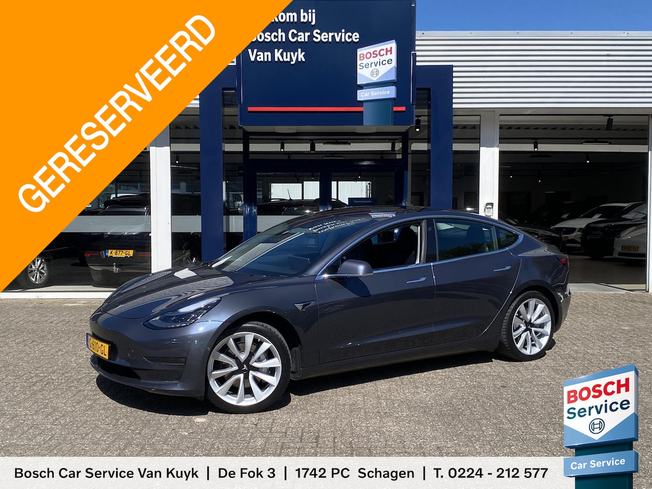 Tesla Model 3 - Long Range RWD Long Range AWD 75 kWh / SOH 93,5 % / NL-Auto / 81.000 Km / 351 PK / 1e-Eigenaar / Keyless - AutoWereld.nl
