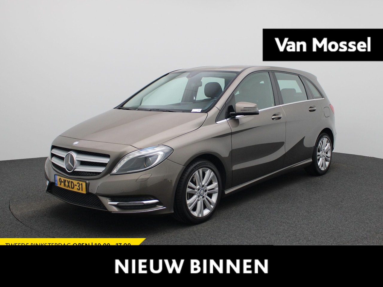 Mercedes-Benz B-klasse - 180 Ambition | Automaat | Lederen Bekleding | Airco | Cruise Control | - AutoWereld.nl