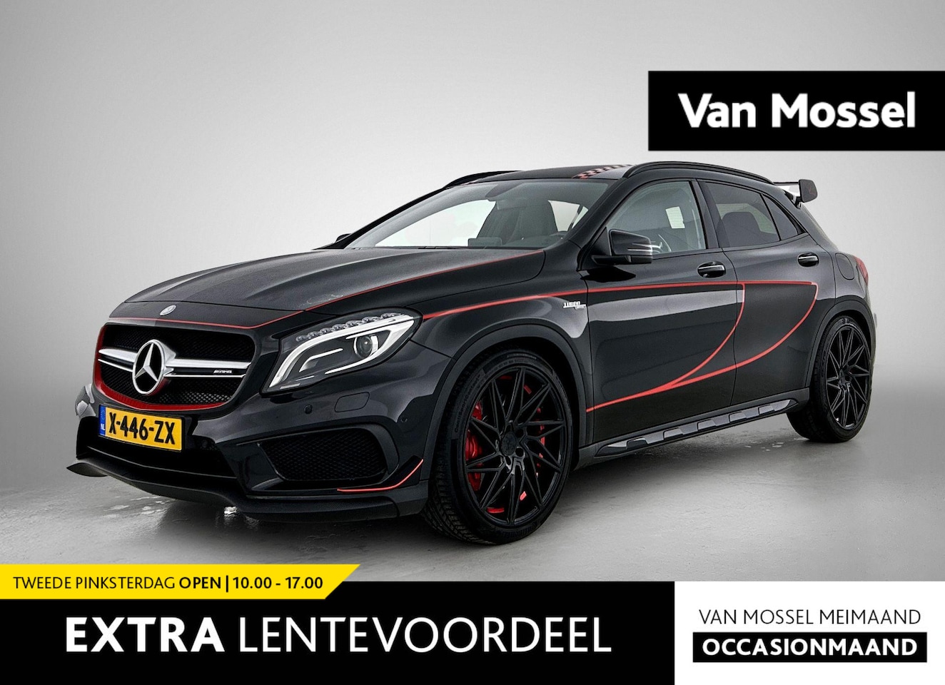 Mercedes-Benz GLA-Klasse - AMG 45 4MATIC | WORDT VERWACHT | PERFORMANCE STOELEN | MEMORY | ACHTERUITRIJCAMERA | ELEKT - AutoWereld.nl