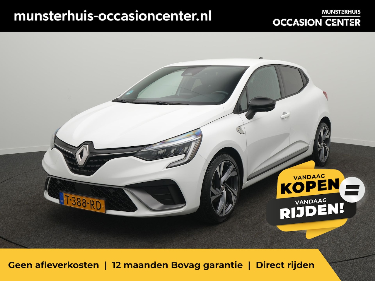 Renault Clio - TCe 90 R.S. Line - RIJKLAARPRIJS - All Seasonbanden - 360 Graden Camera - Dealeronderhoude - AutoWereld.nl