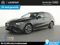 Mercedes-Benz C-klasse Estate - 300 e AMG Nightpakket Plug-In Hybride | Panoramadak | Trekhaak | Alarm | 360°-camera | Hea