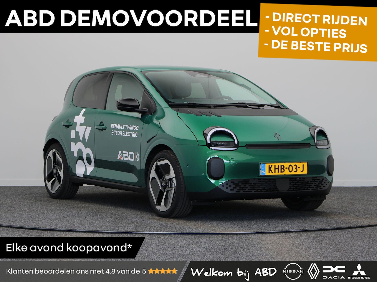 Renault Twingo - urban range techno 27.5 kWh | 18" lichtmetalen velgen | Stoelverwarming | Parkeersensoren - AutoWereld.nl