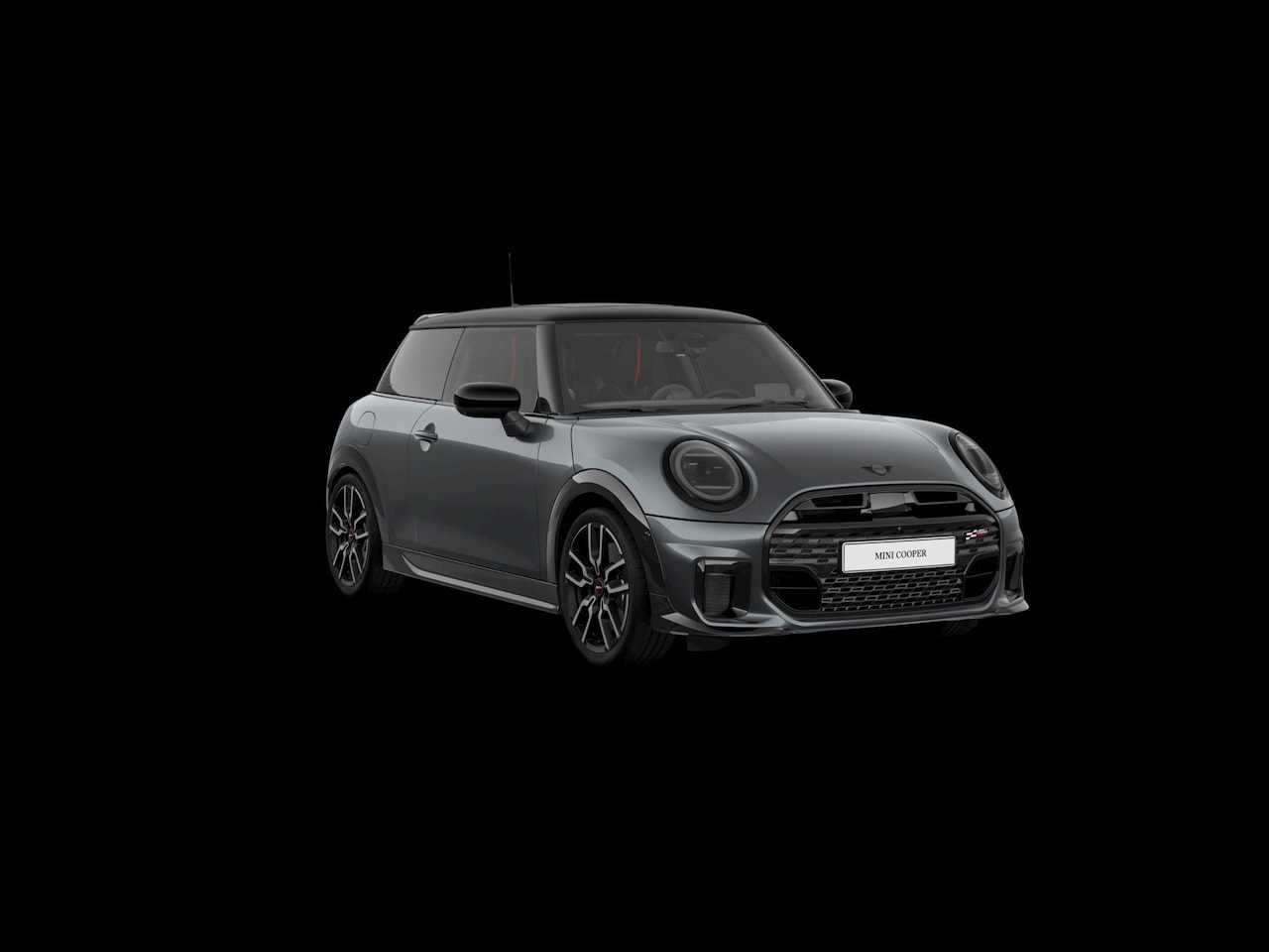 MINI Cooper S - Mini 2.0 John Cooper Works XL | Panorama | Leder | Memory | 18"LM | Legend Grey - AutoWereld.nl