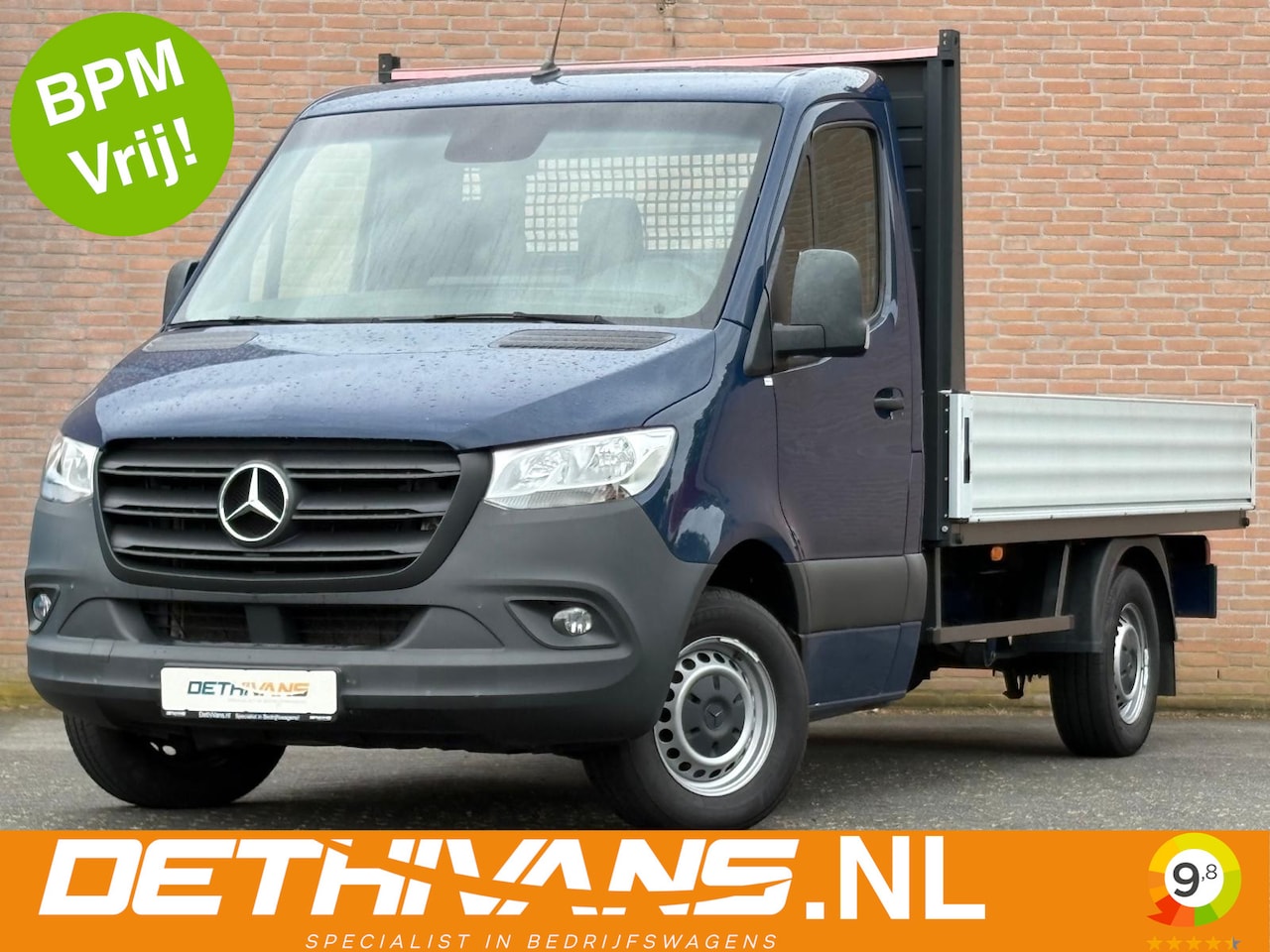 Mercedes-Benz Sprinter - 317CDI 170PK / 9G-Tronic / M-Bux / / Luchtvering / Cruisecontrol / Euro6 - AutoWereld.nl