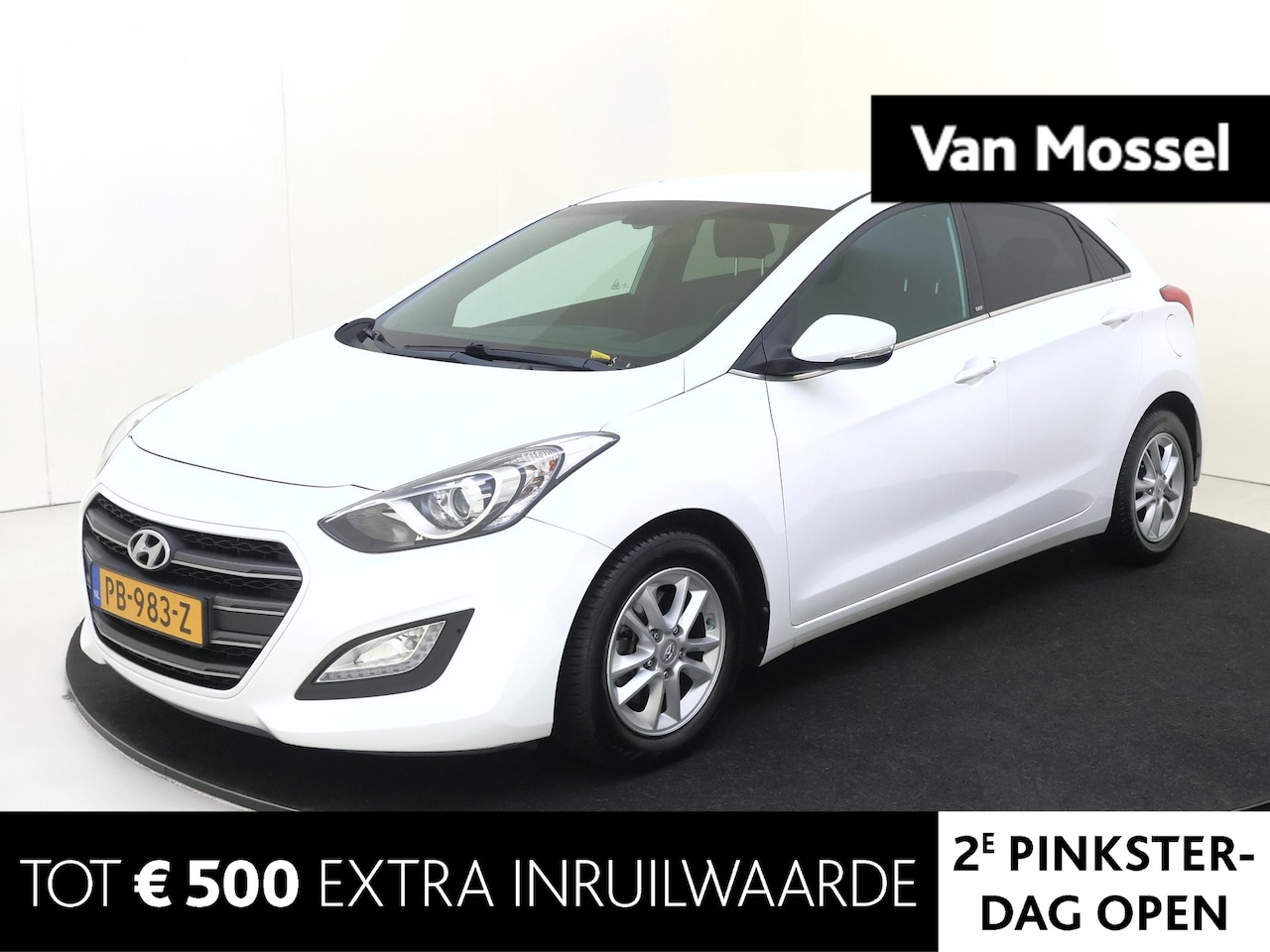 Hyundai i30 - 1.6 GDi GO! 2016 audio-navigatiesysteem | cruise control | electronic climate control | ku - AutoWereld.nl