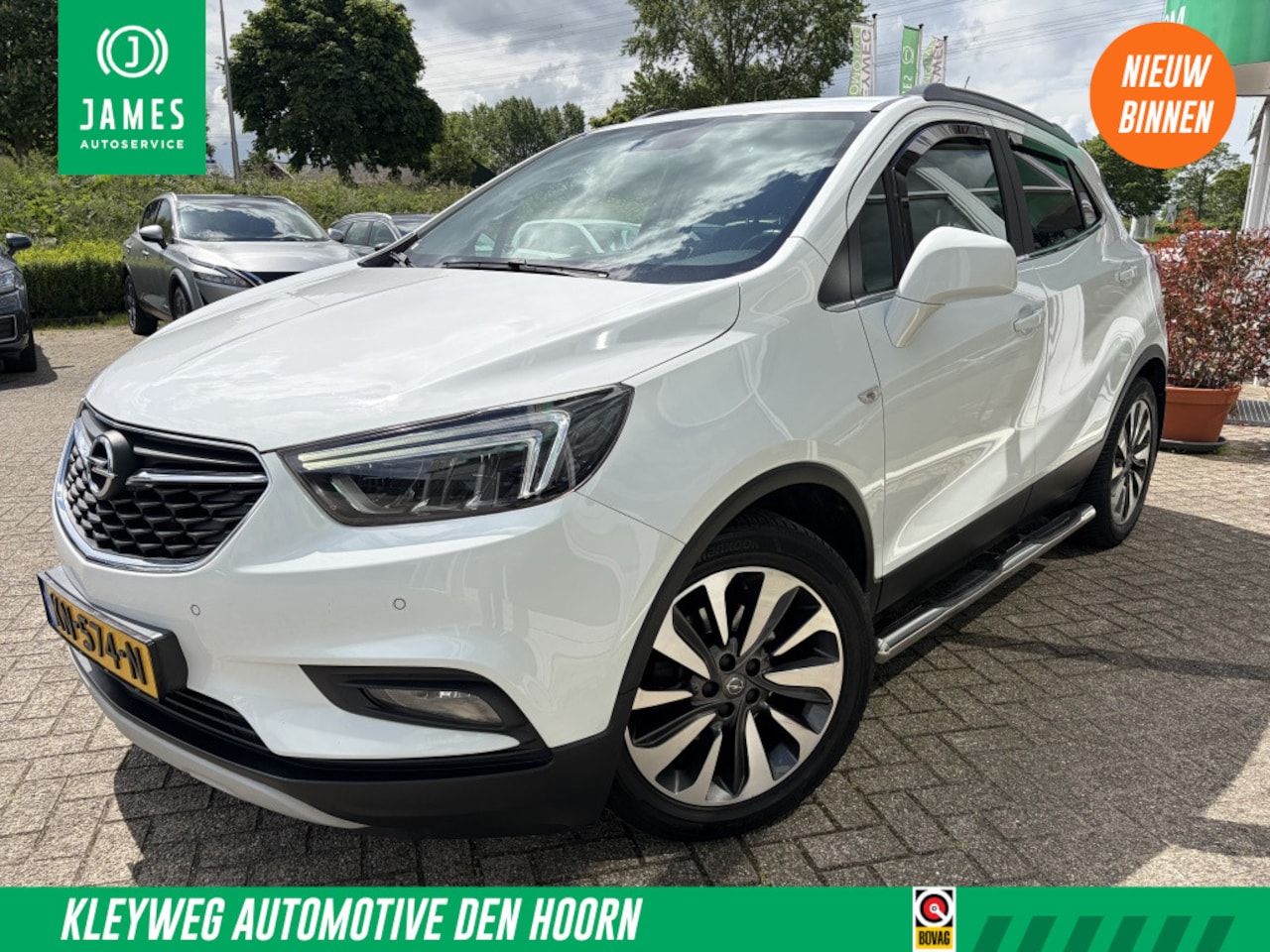 Opel Mokka X - 1.4 Turbo Inn. 140pk Nav, Leder, Carplay, Schuifdak, Trekhaak - AutoWereld.nl