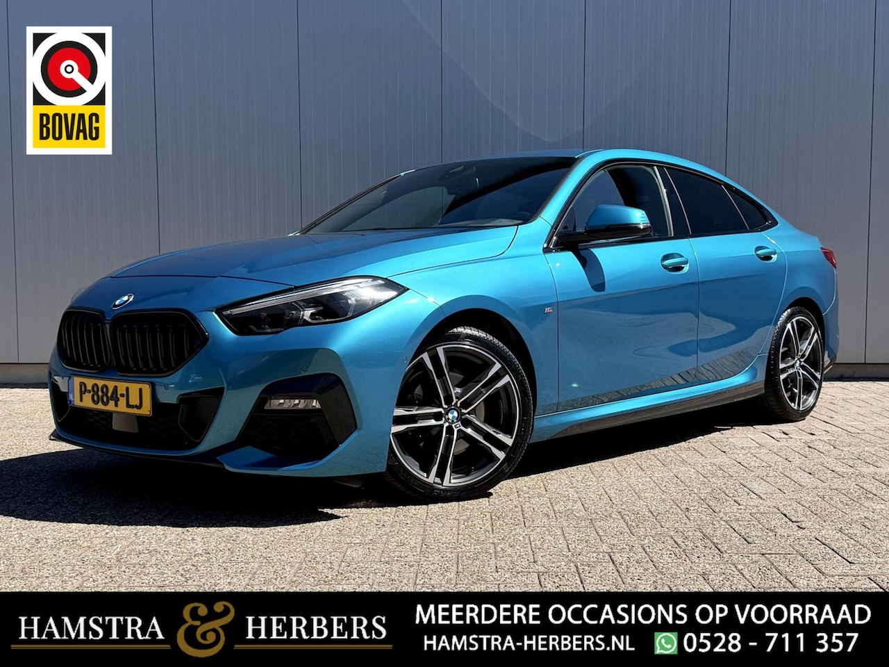 BMW 2-serie Gran Coupé - 218i High Executive blauw automaat - AutoWereld.nl