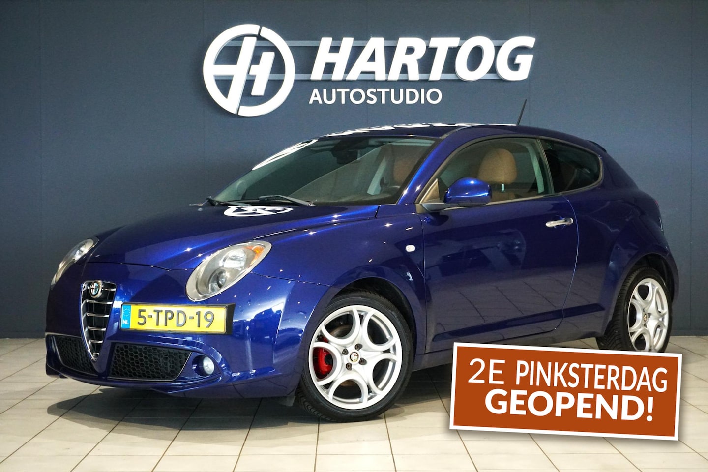 Alfa Romeo MiTo - 1.3 JTDm ECO Esclusivo + LEDER / NAVIGATIE / CRUISE CONTROL - AutoWereld.nl