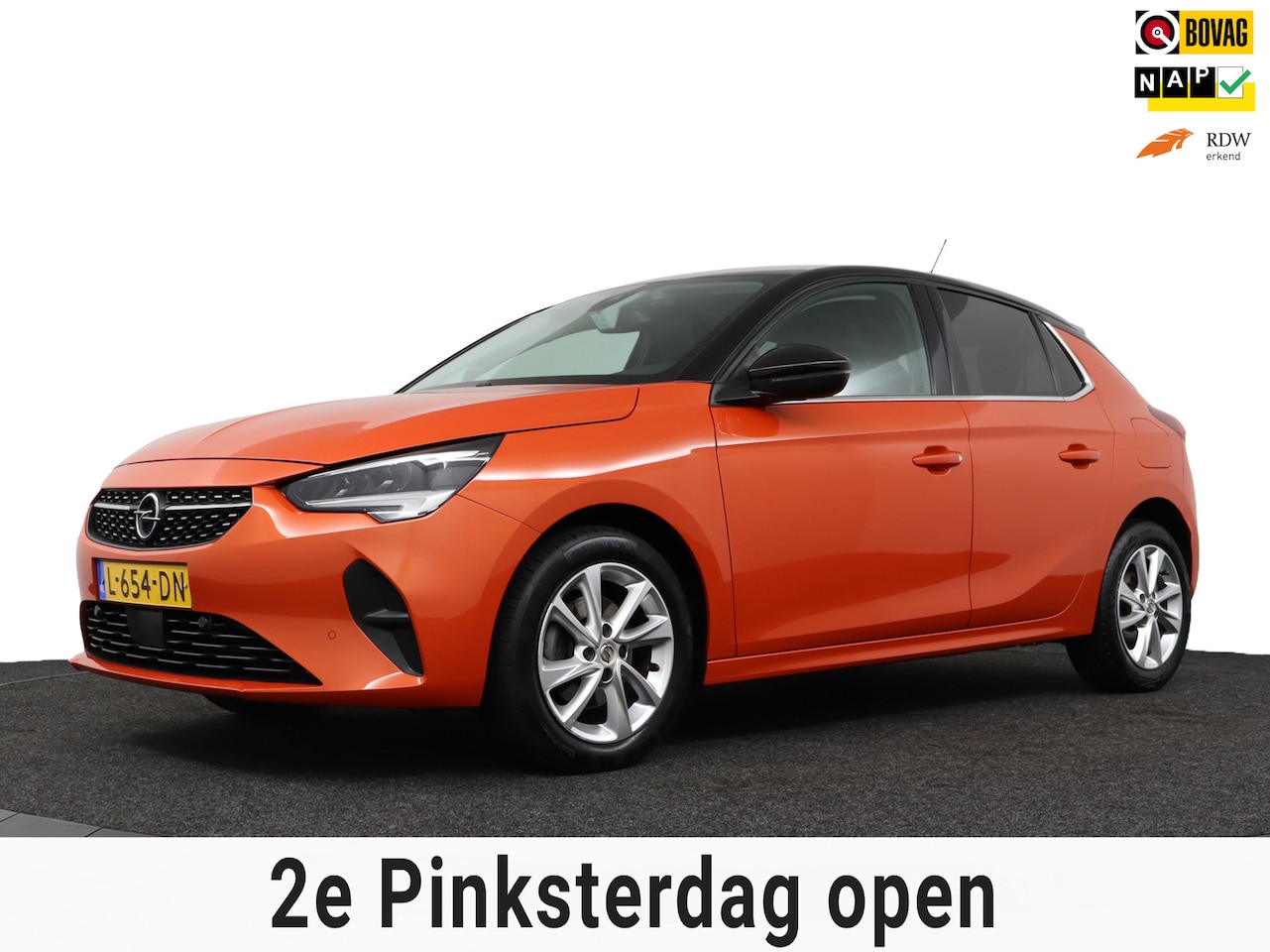 Opel Corsa - 1.2 T 101pk Elegance Camera/Winterpak./Carplay/ECC/Navi - AutoWereld.nl