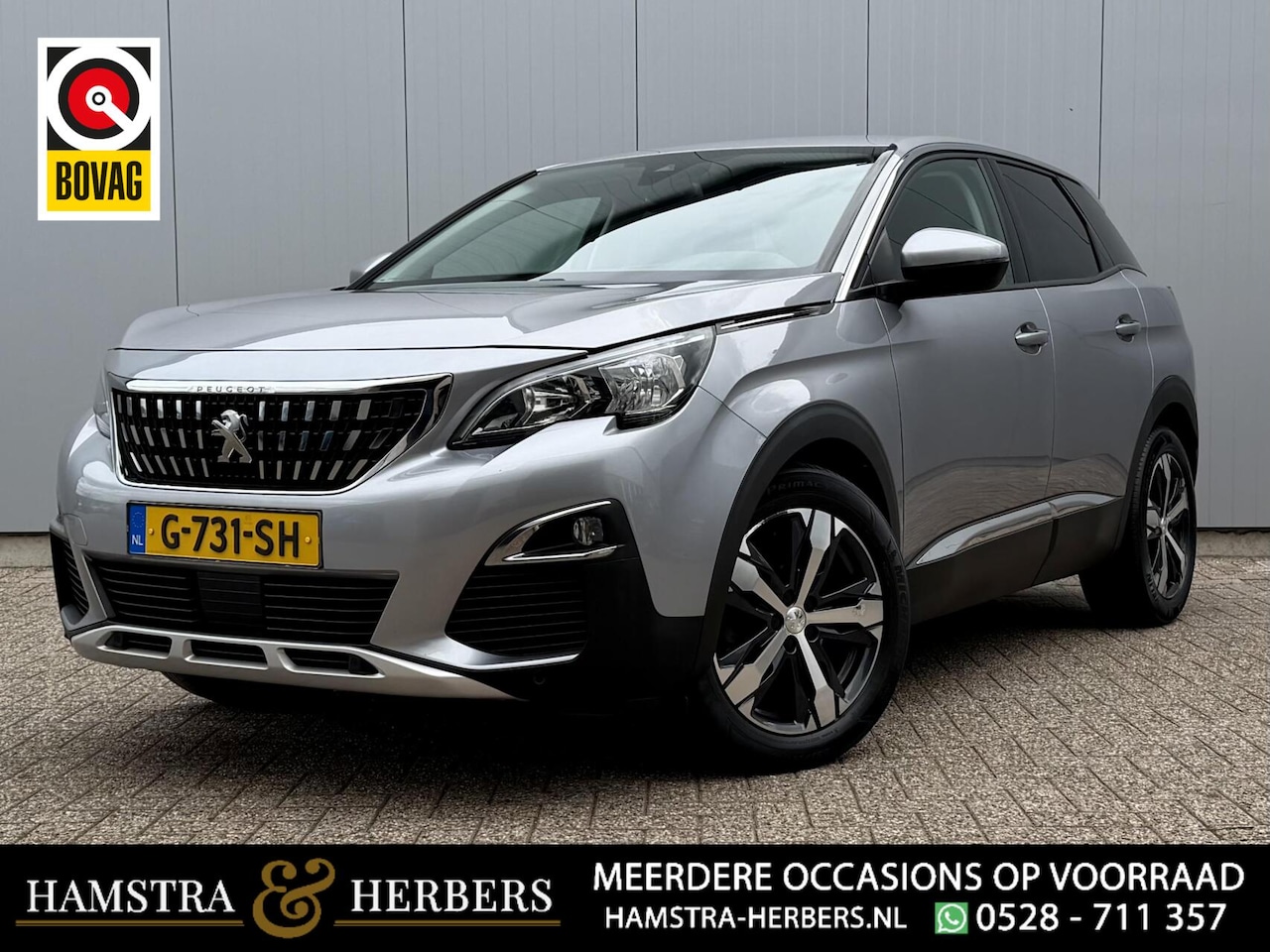 Peugeot 3008 - 1.2 PureTech Allure grijs automaat - AutoWereld.nl