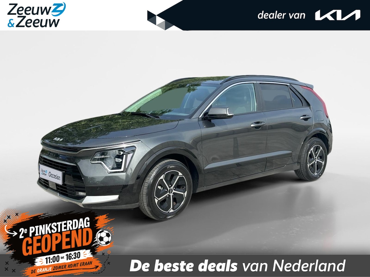 Kia Niro - 1.6 GDi Hybrid DynamicPlusLine | Navi | Clima | Camera | Adaptive Cruise | Head-Up Display - AutoWereld.nl