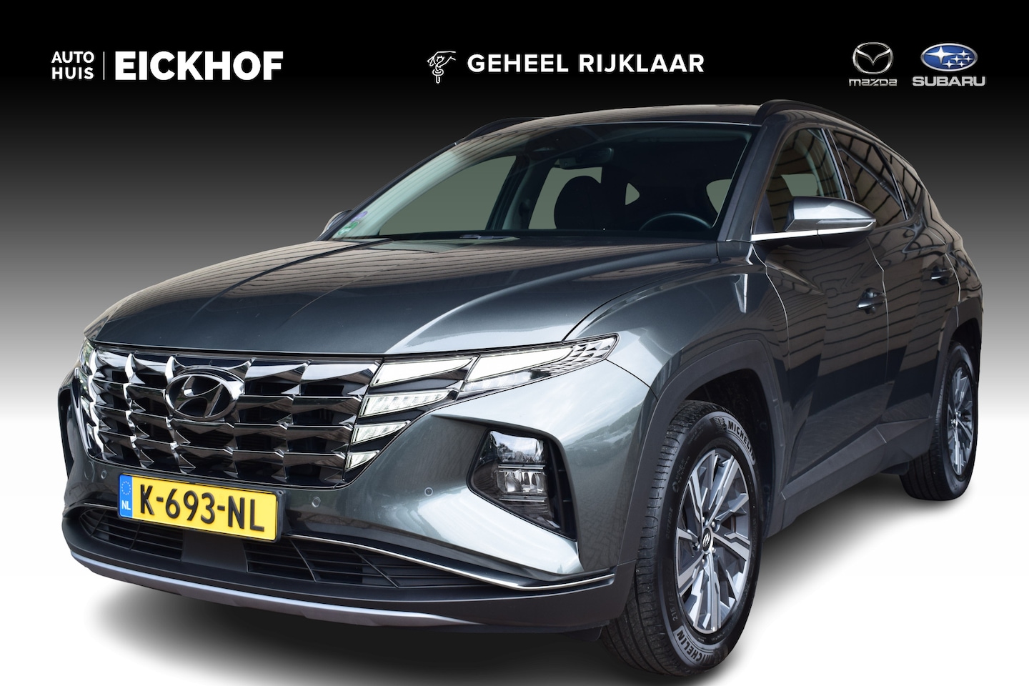 Hyundai Tucson - 1.6 T-GDI HEV Comfort Smart - Trekhaak - Dealer onderhouden - AutoWereld.nl