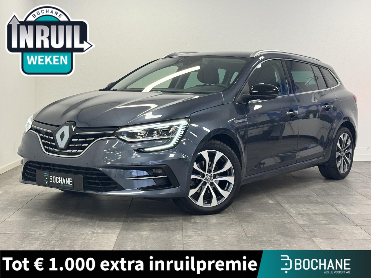 Renault Mégane Estate - 1.3 TCe 140 EDC Techno | Trekhaak 1700 kg geremd | All-season banden | Dodehoek Detectie | - AutoWereld.nl