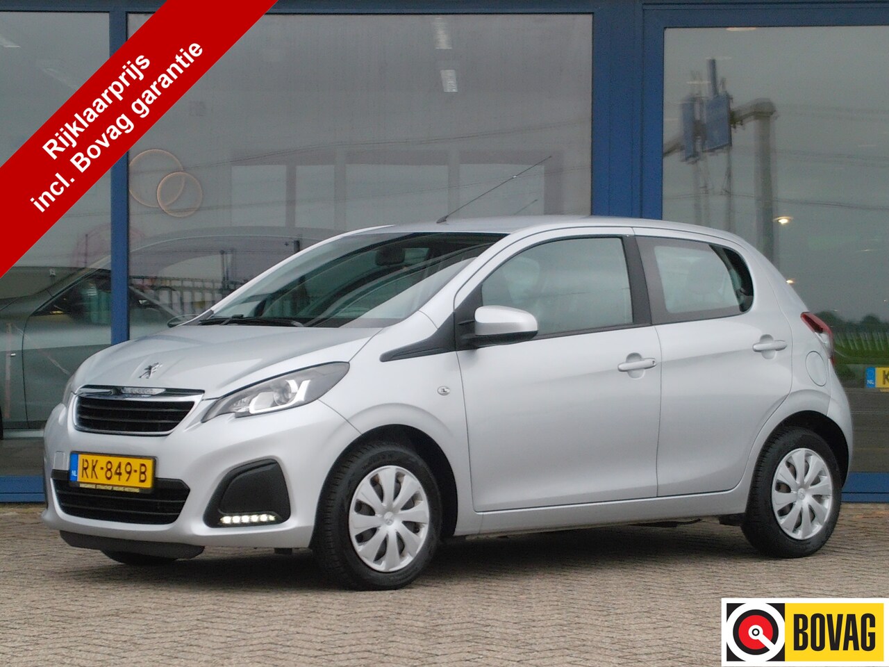 Peugeot 108 - 1.0 e-VTi Active 1.0 e-VTi Active, Bluetooth / Airco / Snelheidsbegrenzer / 5-Deurs - AutoWereld.nl