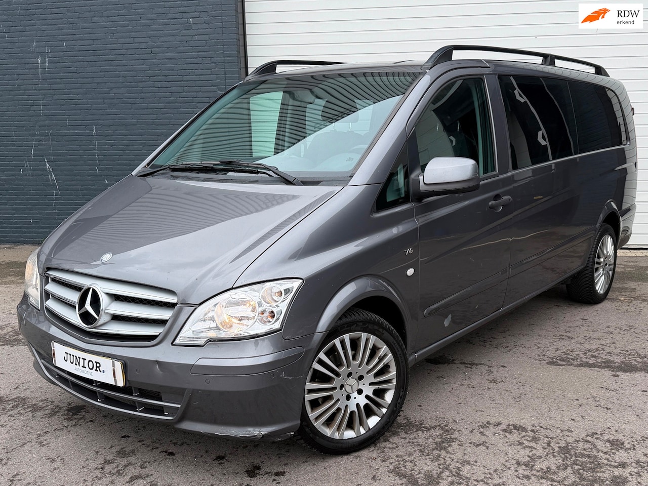 Mercedes-Benz Vito - 122 CDI 343 DC Luxe V6 AUTOMAAT/BTW/CRUISE/STOELVERWARMING - AutoWereld.nl