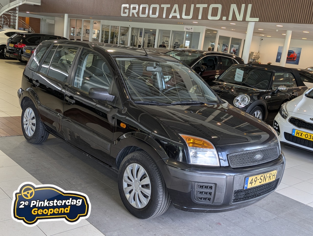 Ford Fusion - 1.4-16V Champion Airco, Trekhaak, Stuurbekrachtiging - AutoWereld.nl