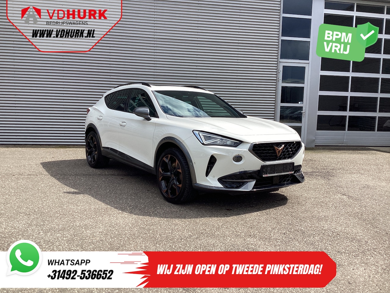 CUPRA Formentor - 1.4 e-Hybrid 245 pk Copper Edition Pano/ Standkachel/ Stoelverw./ Carplay/ Navi/ Matrix/ A - AutoWereld.nl