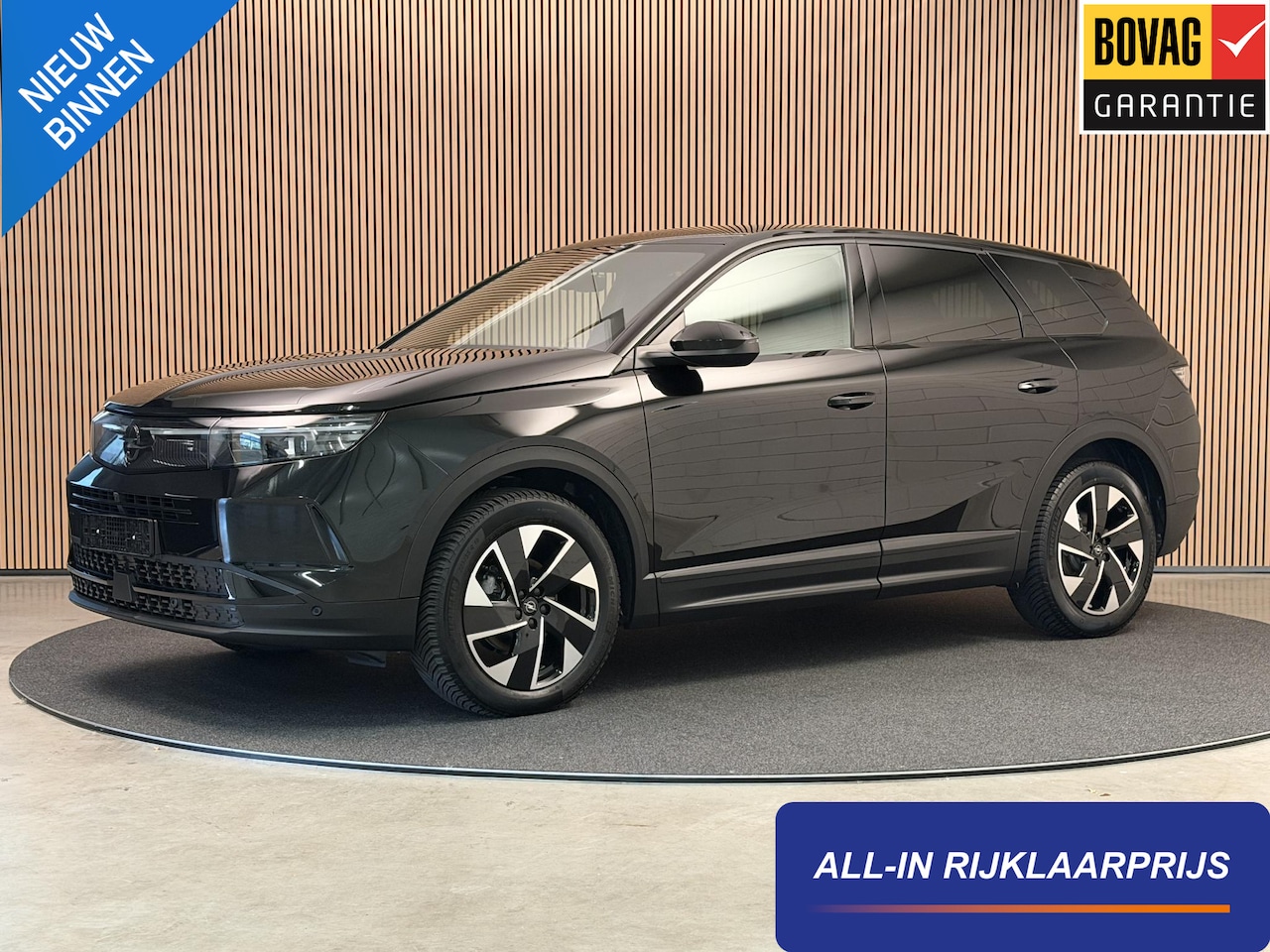 Opel Grandland - 1.2 Turbo Hybrid 145PK Aut GS | Head-Up | 360 Camera | Navi | LED | 19 Inch | Stoel- Stuur - AutoWereld.nl