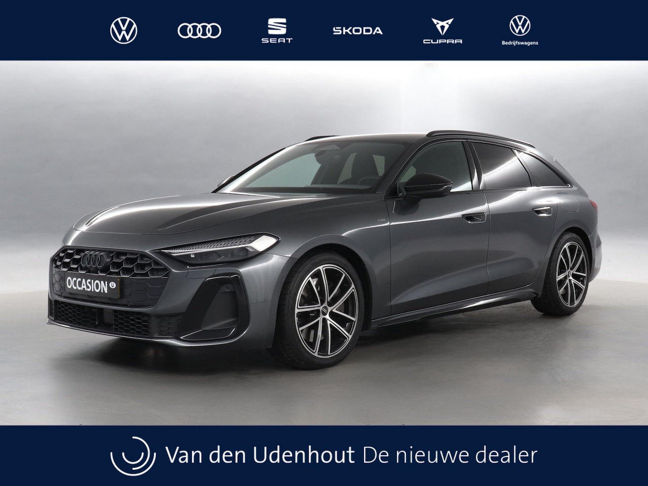 Audi A5 Avant - 2.0 e-hybrid 299pk Quattro S edition S-tronic / Passanger Display / 360 Camera / Stoelverw - AutoWereld.nl
