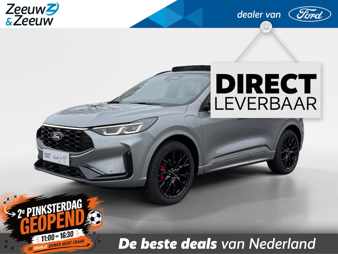 Ford Kuga - 2.5 PHEV Sound Edition | Direct Leverbaar | Beperkte Beschikbaarheid | Prijs Inclusief €60 - AutoWereld.nl
