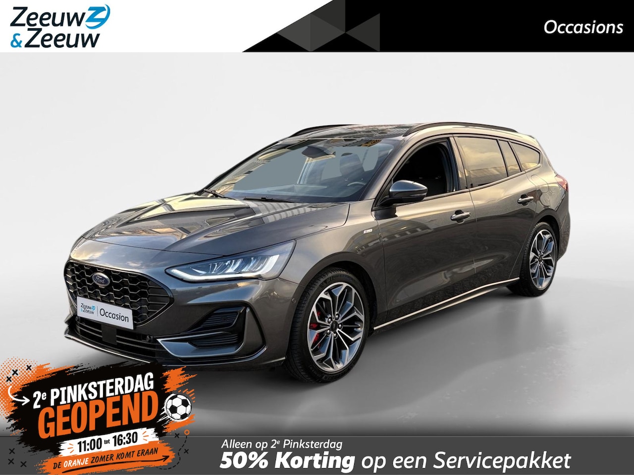 Ford Focus Wagon - 1.0 EcoBoost Hybrid ST Line X | Navigatie | Stoel/Stuur/Voorruitverwarming | Adaptieve Cru - AutoWereld.nl