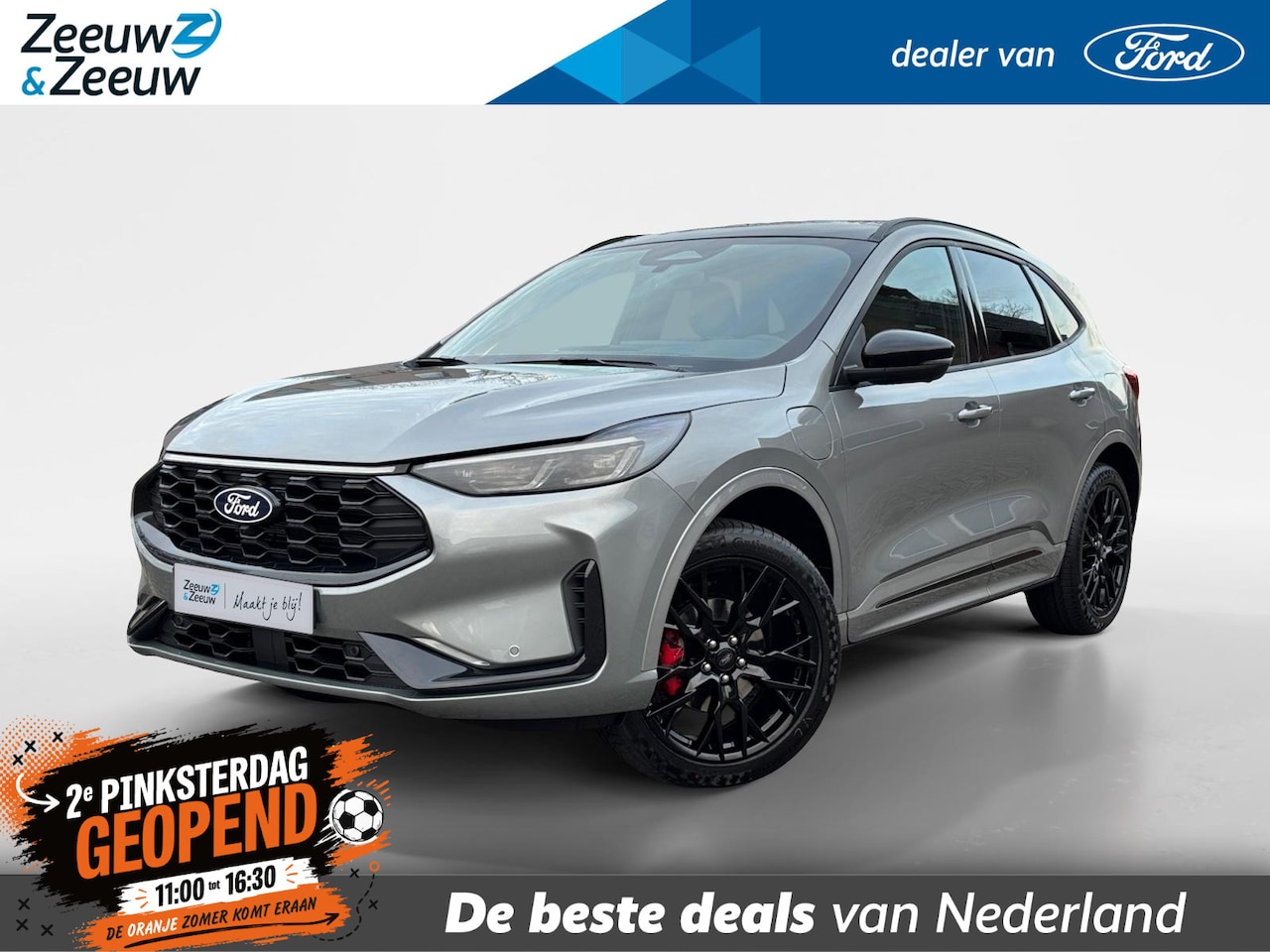 Ford Kuga - 2.5 PHEV Sound Edition | Panoramadak | El. Trekhaak | B&O Premium Audio | 20" Lichtmetalen - AutoWereld.nl