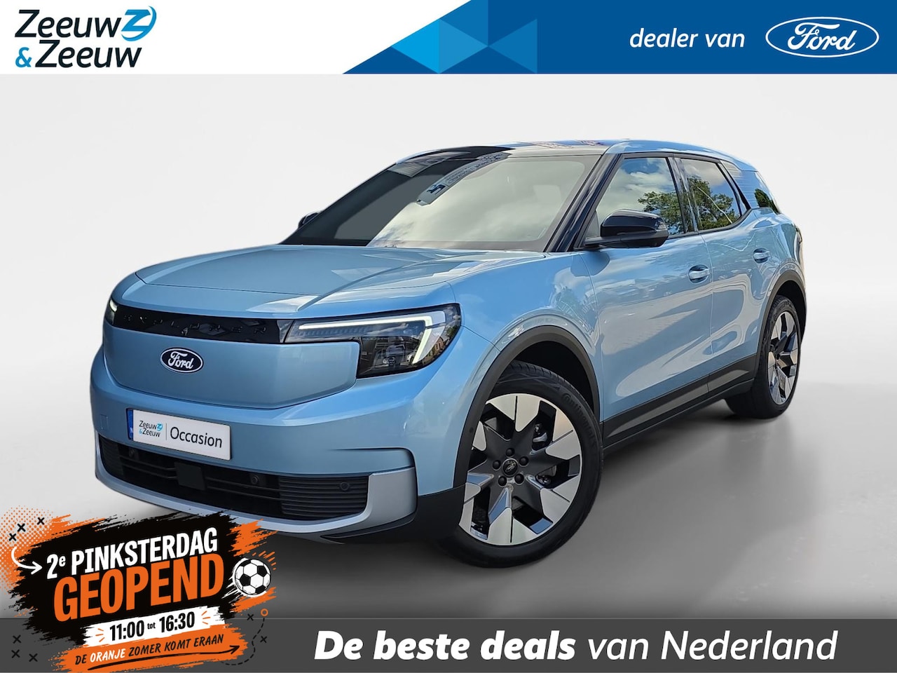 Ford Explorer - Premium Extended Range RWD 77 kWh 98% SOH | NL-Auto | Panoramadak | Lederen bekleding | Ac - AutoWereld.nl