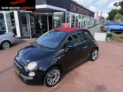 Fiat 500 C - 1.2 Lounge | + NW APK | cabrio | navigatie | airco |
