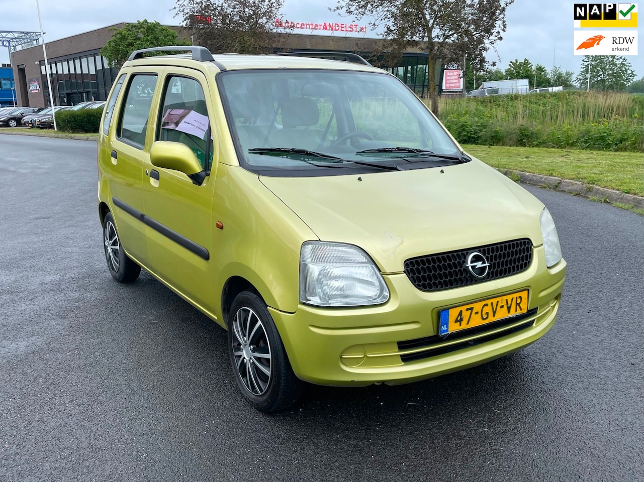 Opel Agila - 1.2-16V Comfort 1.2-16V Comfort, 5drs, Geen import, Nap! - AutoWereld.nl