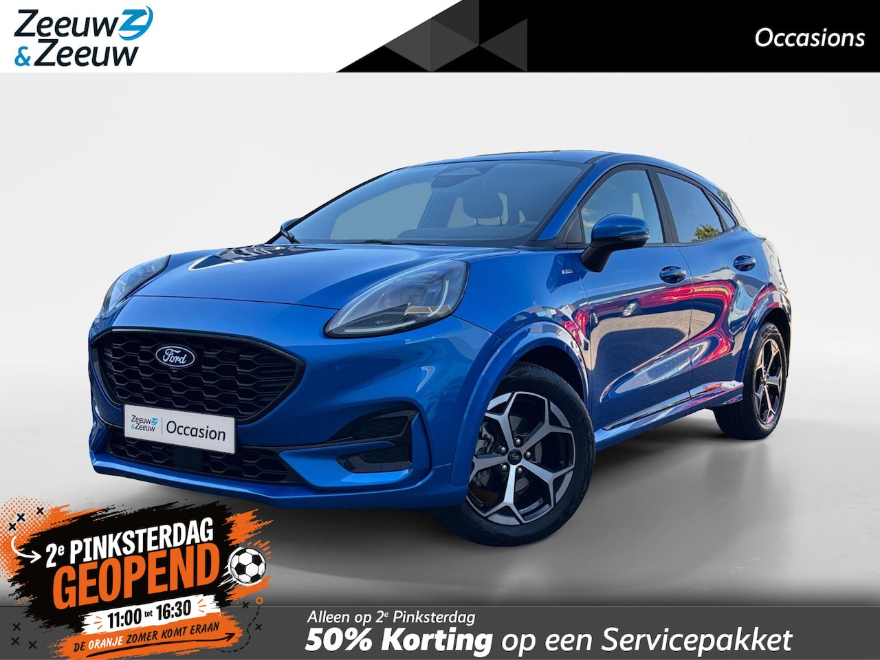 Ford Puma - 1.0 EcoBoost Hybrid ST-Line Automaat Nieuw Model! | Winterpack | Cruise Control | Navigati - AutoWereld.nl