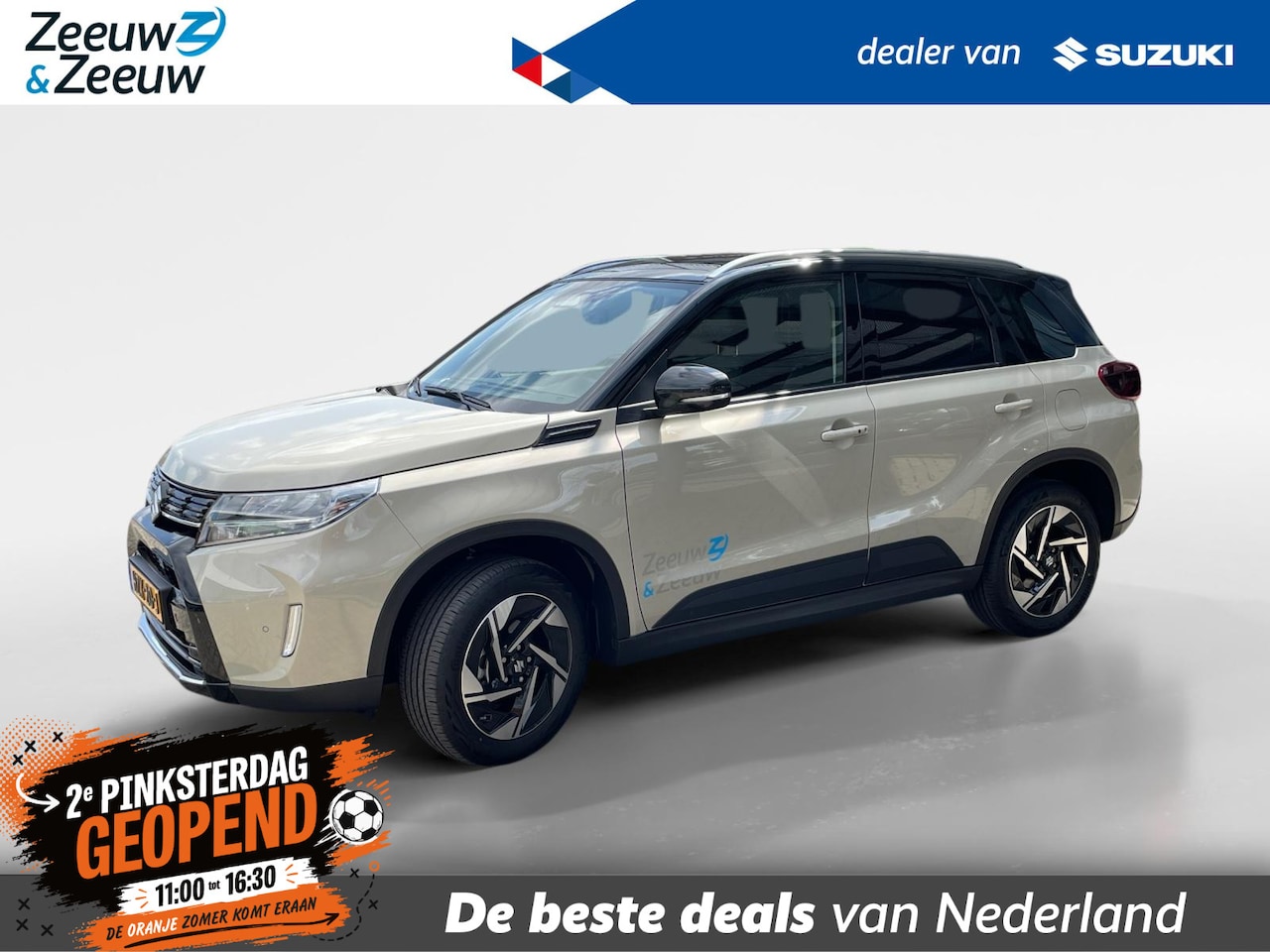 Suzuki Vitara - 1.4 Boosterjet Smart Hybrid Style | NL Auto| LM Velgen | Stoel Verwarming |Android Auto Ap - AutoWereld.nl