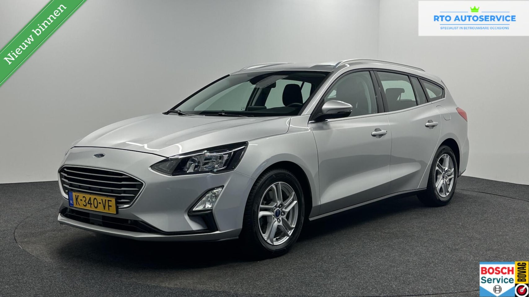 Ford Focus Wagon - 1.0 EcoBoost Hybrid Trend Edition Business CAMERA NAVI TREKHAAK LM. - AutoWereld.nl
