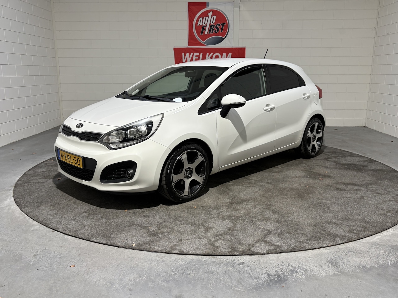 Kia Rio - 1.2 CVVT Super Pack 1.2 CVVT Super Pack, Clima, Cruise, Camera, 100% onderhouden, 1e eigenaar, Navigatie, Blue - AutoWereld.nl