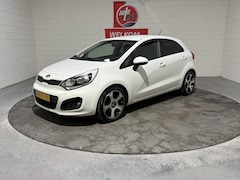Kia Rio - 1.2 CVVT Super Pack, Clima, Cruise, Camera, 100% onderhouden, 1e eigenaar, Navigatie, Blue