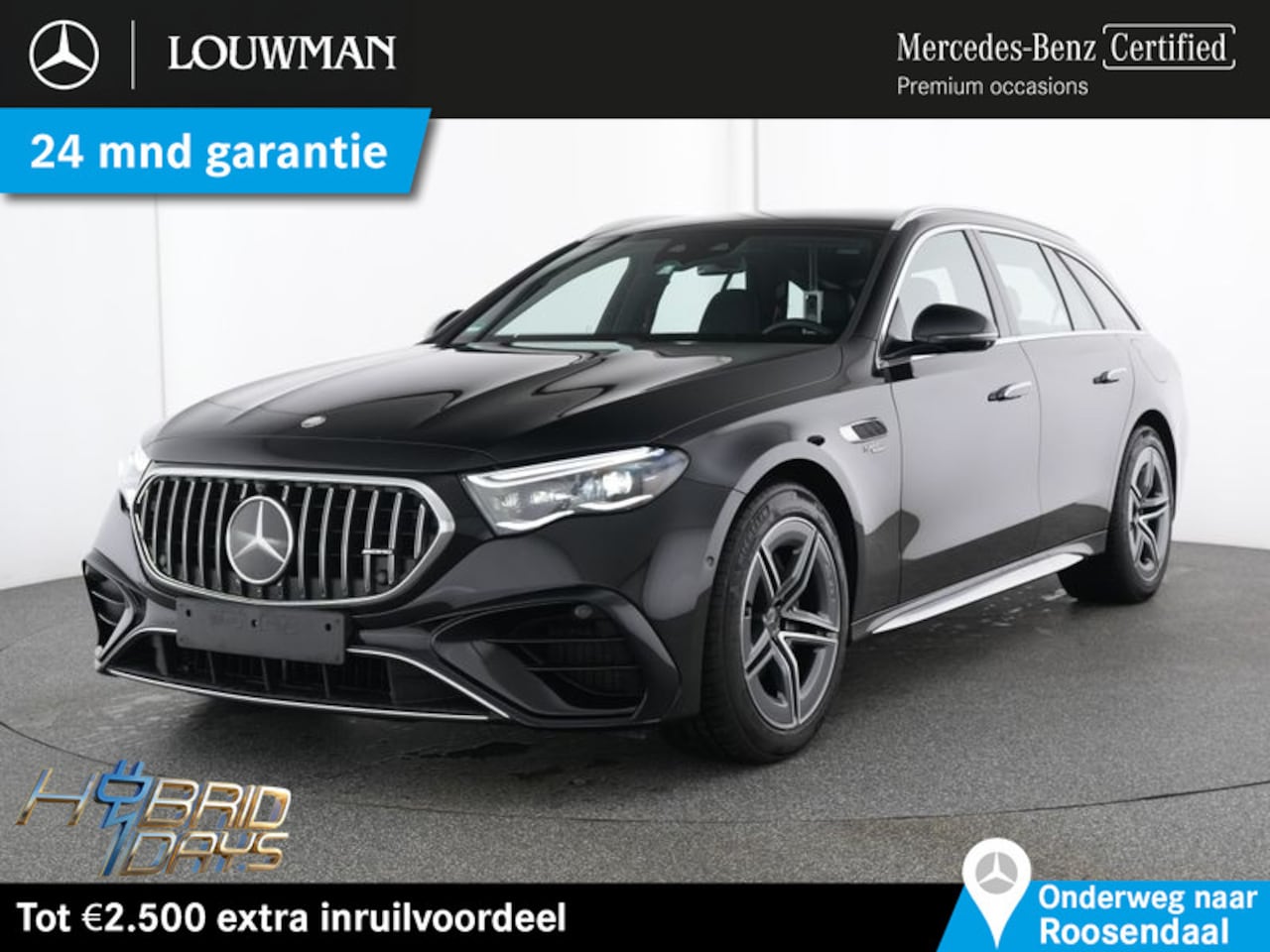 Mercedes-Benz E-klasse Estate - Mercedes-AMG 53 4MATIC+ | Trekhaak | Burmester® | Distronic | Memory | 360° Camera | Keyle - AutoWereld.nl