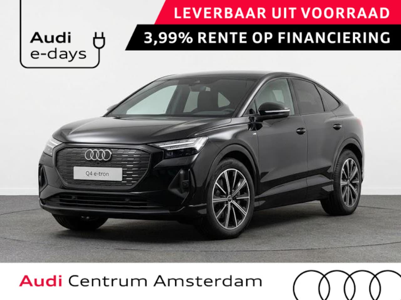 Audi Q4 Sportback e-tron - 45 S edition Competition 82 kWh 286 pk | Assistentiepakket plus | Optiekpakket zwart plus - AutoWereld.nl
