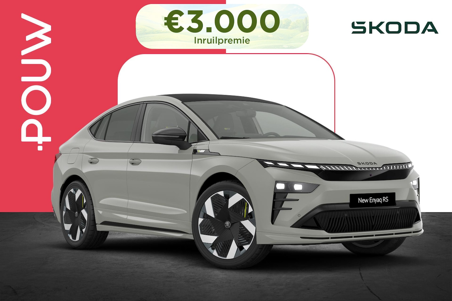 Skoda Enyaq Coupé iV - 85X 340pk RS | 21" Velgen | Winter Pakket - AutoWereld.nl