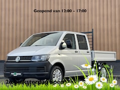 Volkswagen Transporter - 2.0 TDI L2H1 DC | BTW | Pick-up | 6 Pers. | Trekhaak | Apple Carplay | Cruise Control | St