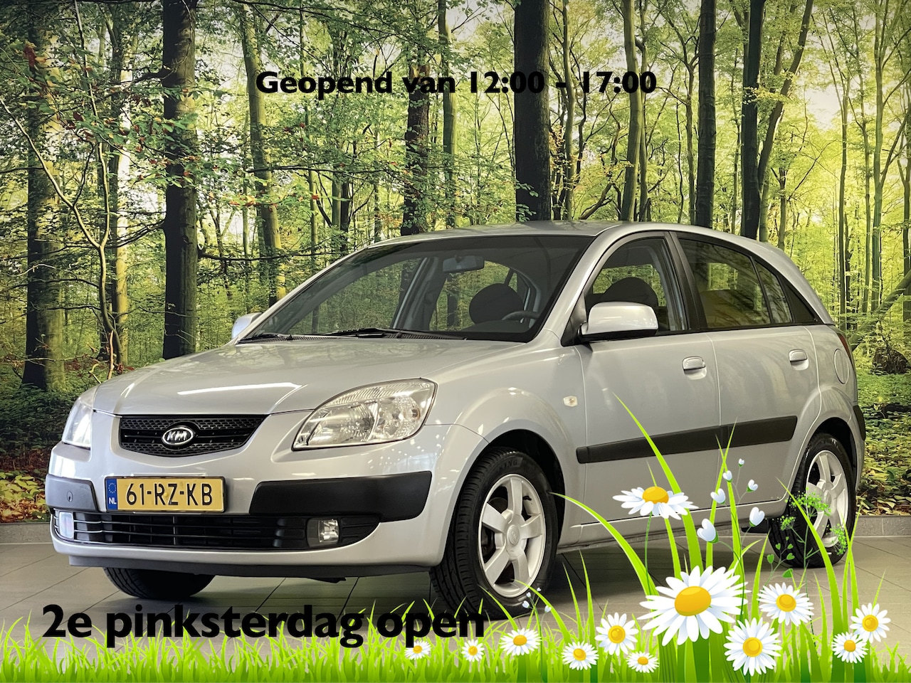 Kia Rio - 1.6 CVVT EX | Origineel Nederlands | NAP | Lichtmetaal | Isofix | Airconditioning | Radio - AutoWereld.nl
