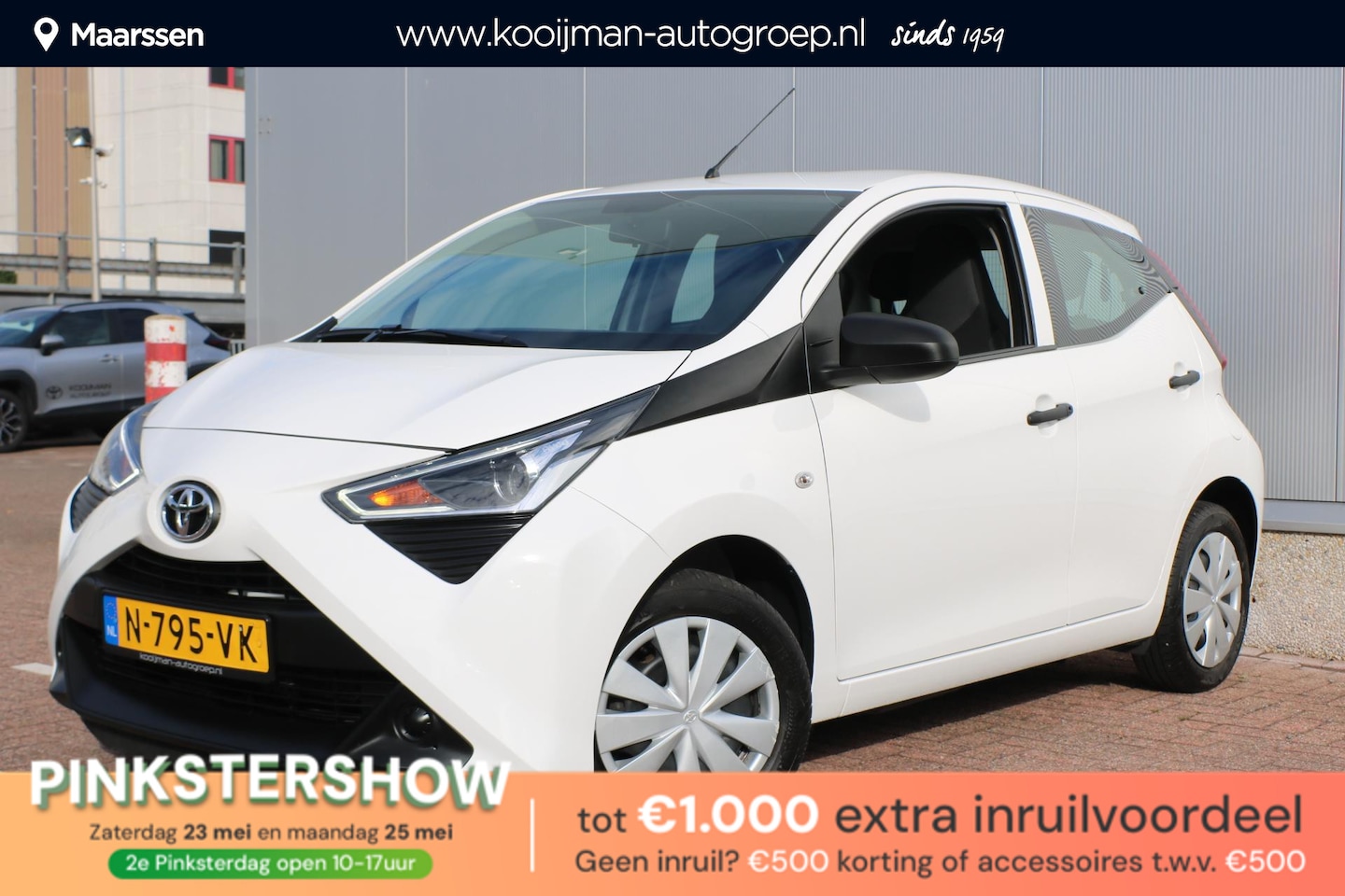 Toyota Aygo - 1.0 VVT-i x-fun Airco, DAB, Bluetooth, start/stop systeem |NL auto| - AutoWereld.nl